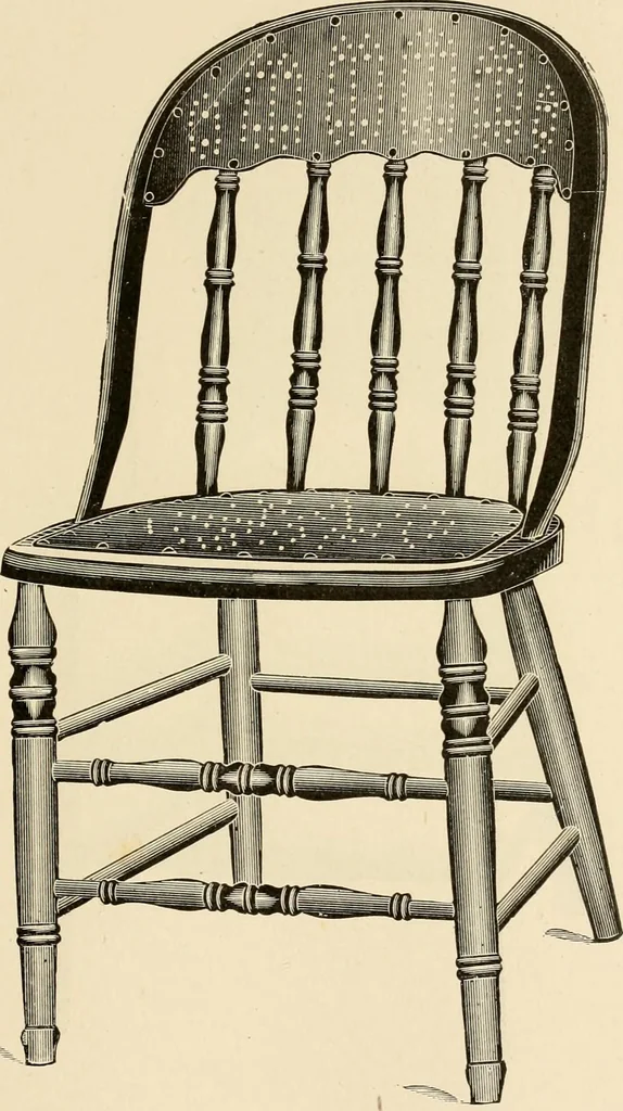 An illustration from Illustrated catalogue of the Sheboygan Chair Company., 1889, leaf 58