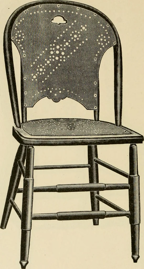 An illustration from Illustrated catalogue of the Sheboygan Chair Company., 1889, leaf 59