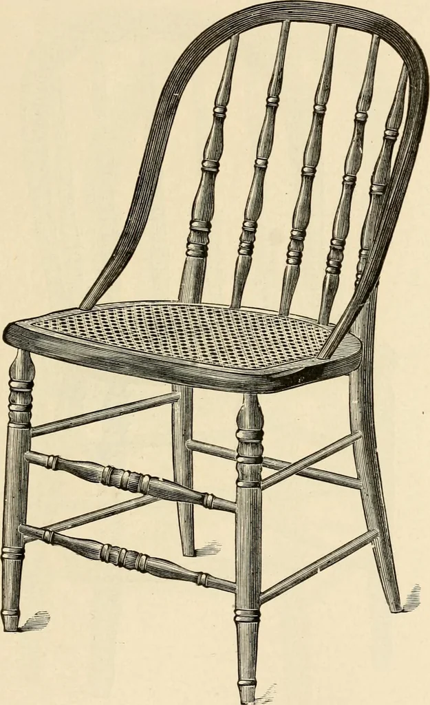 An illustration from Illustrated catalogue of the Sheboygan Chair Company., 1889, leaf 62