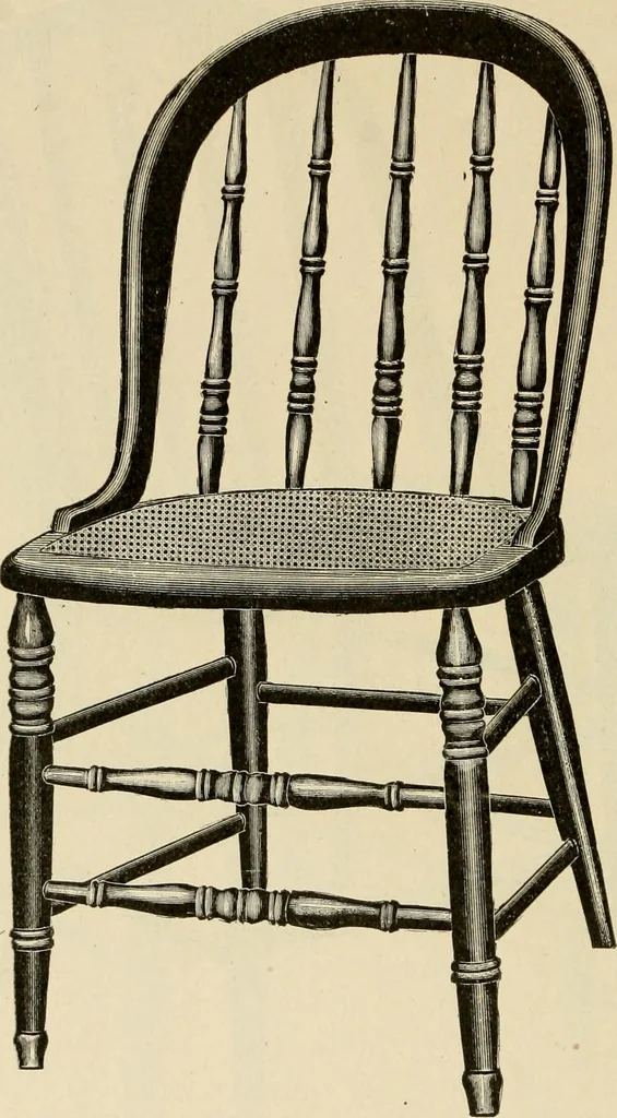 An illustration from Illustrated catalogue of the Sheboygan Chair Company., 1889, leaf 63