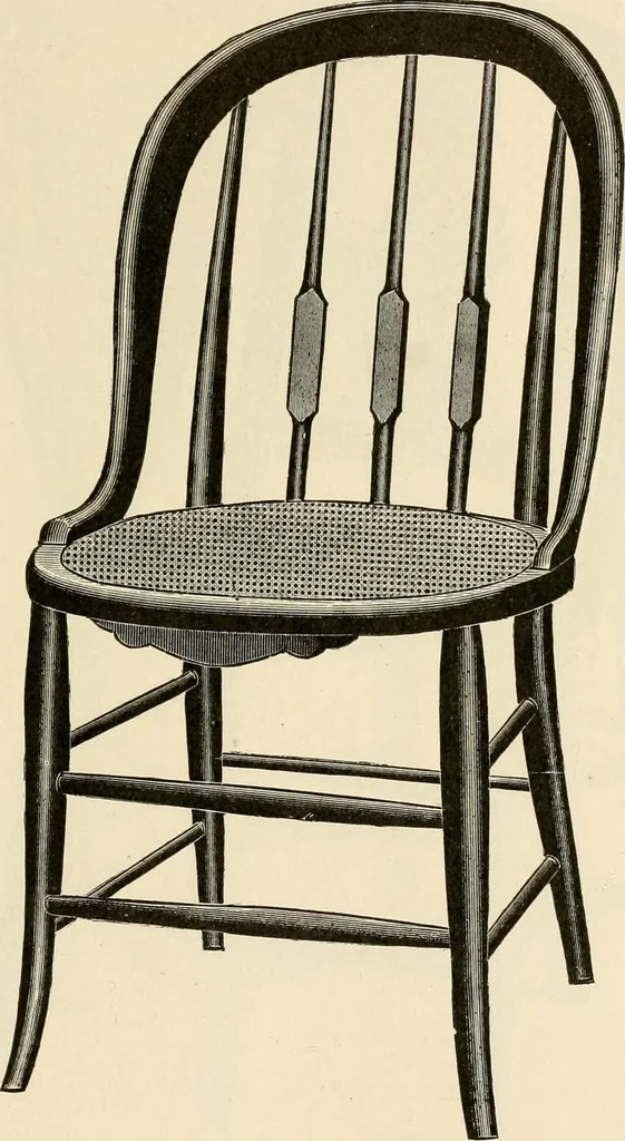 An illustration from Illustrated catalogue of the Sheboygan Chair Company., 1889, leaf 68