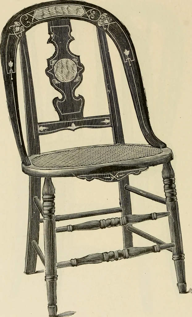 An illustration from Illustrated catalogue of the Sheboygan Chair Company., 1889, leaf 69