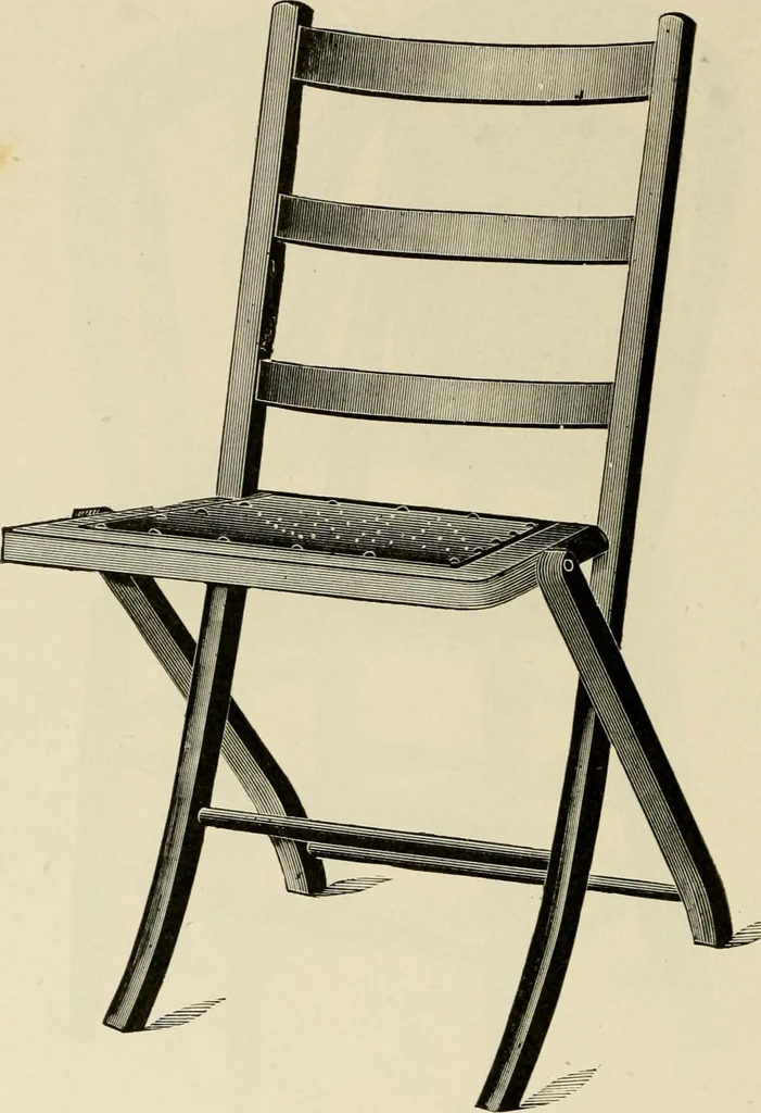 An illustration from Illustrated catalogue of the Sheboygan Chair Company., 1889, leaf 71