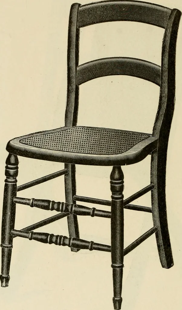 An illustration from Illustrated catalogue of the Sheboygan Chair Company., 1889, leaf 73