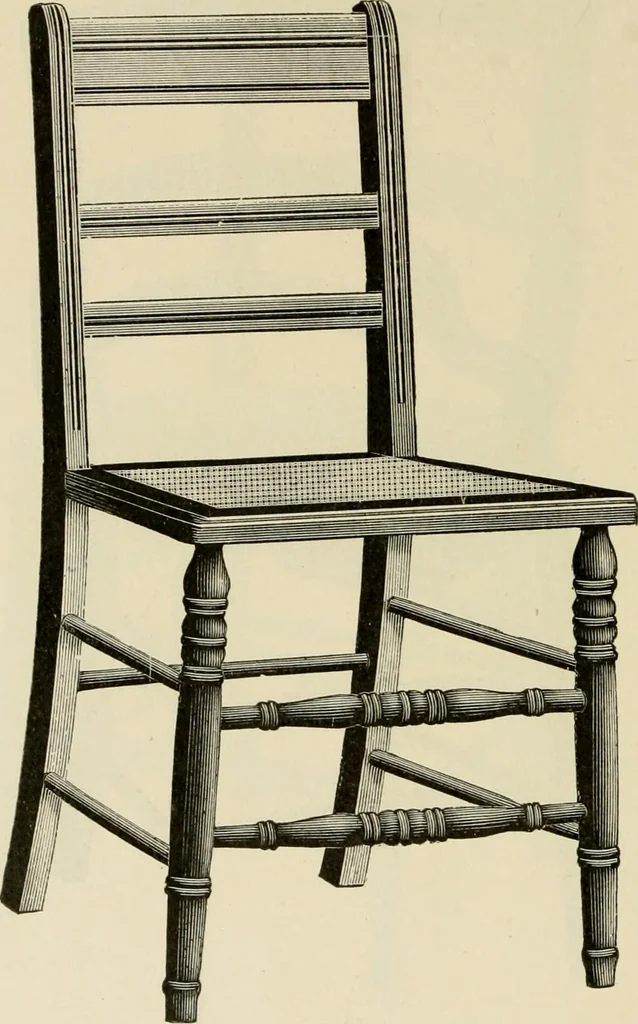 An illustration from Illustrated catalogue of the Sheboygan Chair Company., 1889, leaf 75