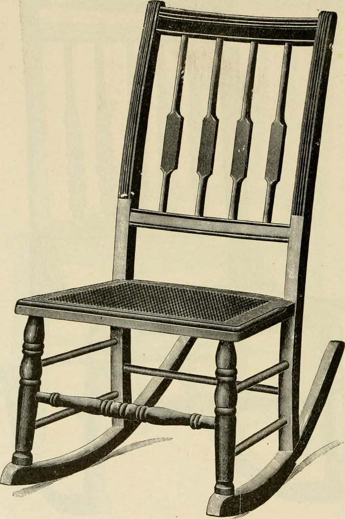 An illustration from Illustrated catalogue of the Sheboygan Chair Company., 1889, leaf 81