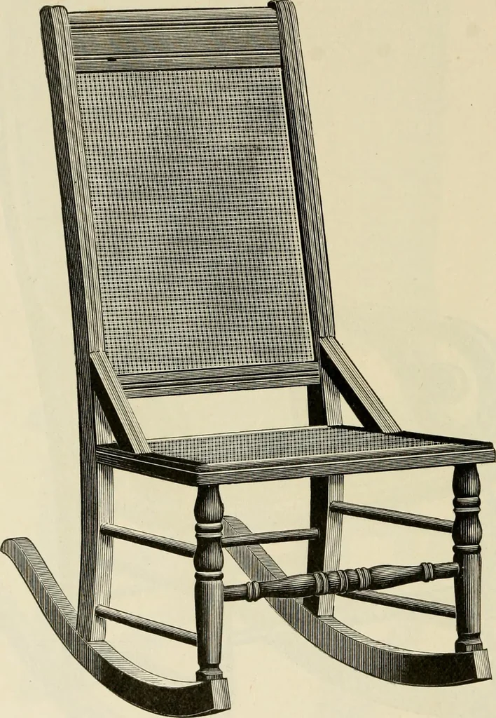 An illustration from Illustrated catalogue of the Sheboygan Chair Company., 1889, leaf 85