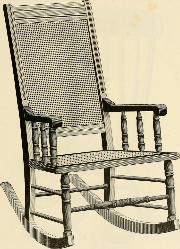 An illustration from Illustrated catalogue of the Sheboygan Chair Company., 1889, leaf 86