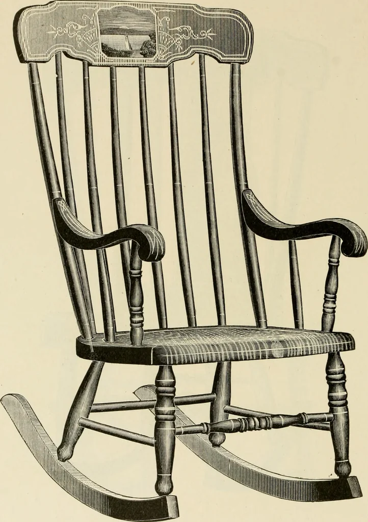 An illustration from Illustrated catalogue of the Sheboygan Chair Company., 1889, leaf 89