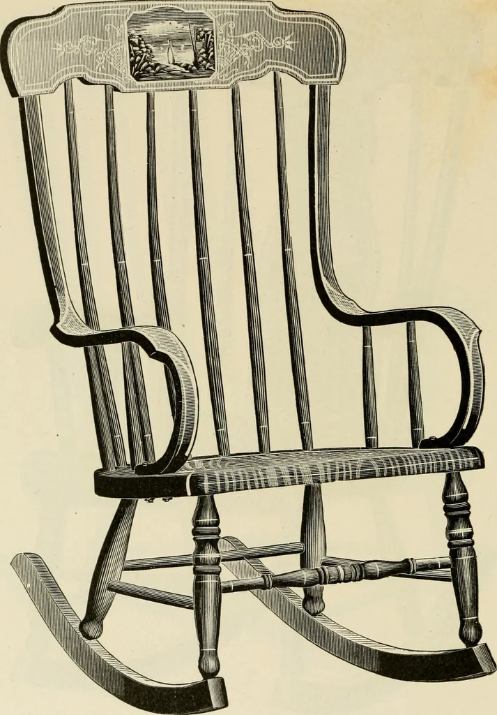 An illustration from Illustrated catalogue of the Sheboygan Chair Company., 1889, leaf 93