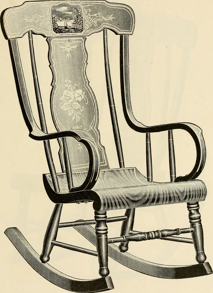 An illustration from Illustrated catalogue of the Sheboygan Chair Company., 1889, leaf 96