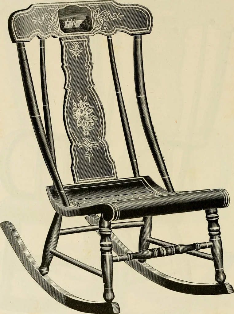 An illustration from Illustrated catalogue of the Sheboygan Chair Company., 1889, leaf 97