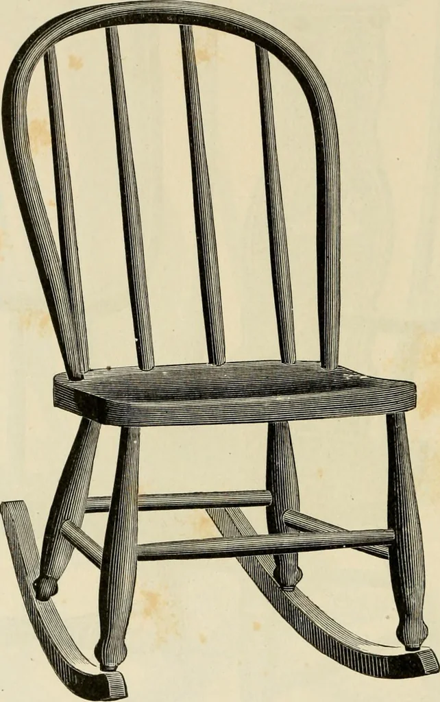 An illustration from Illustrated catalogue of the Sheboygan Chair Company., 1889, leaf 99
