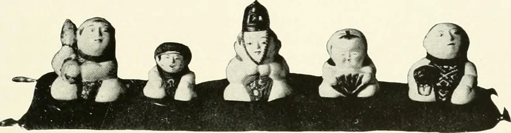 An illustration from Illustrated catalogue of a remarkable collection of ancient oriental imperial treasures of rare artistic distinction, recently procured in China and Japan, to be sold at unrestricted public sale by direction of the well-known firm of Messrs. Yamanaka & Co. .., 1916, leaf 108