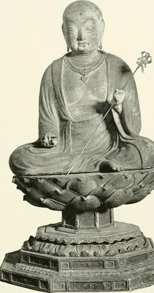 An illustration from Illustrated catalogue of a remarkable collection of ancient oriental imperial treasures of rare artistic distinction, recently procured in China and Japan, to be sold at unrestricted public sale by direction of the well-known firm of Messrs. Yamanaka & Co. .., 1916, leaf 156