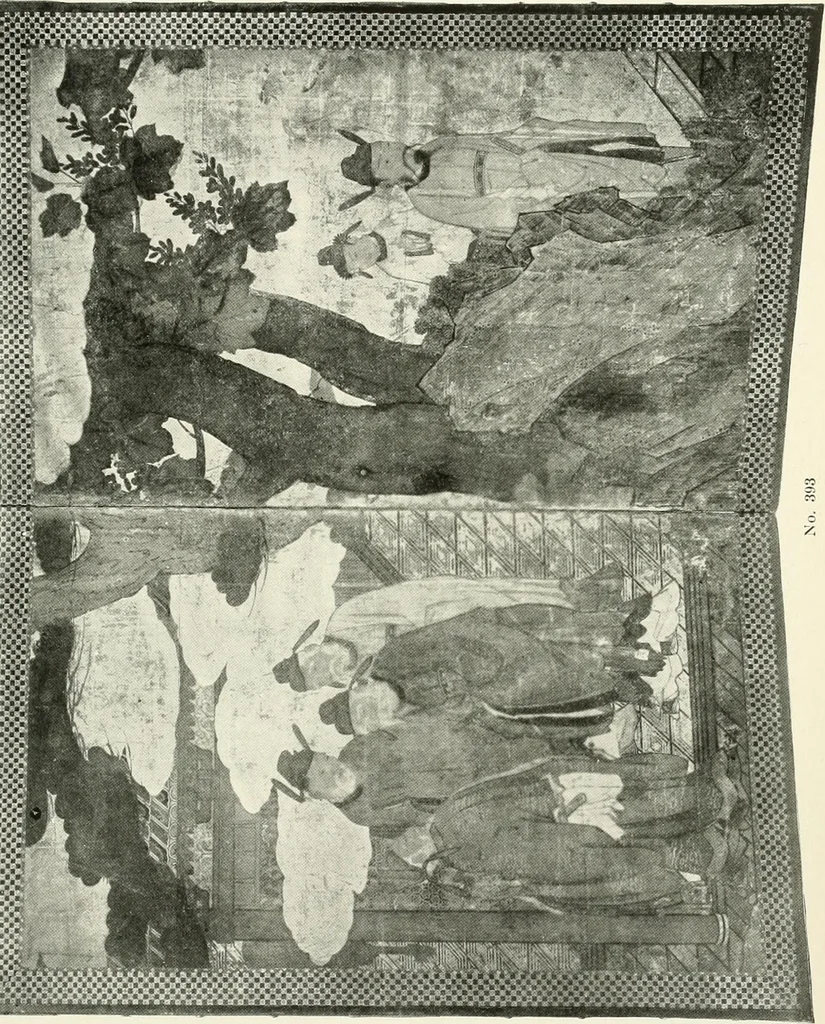 An illustration from Illustrated catalogue of a remarkable collection of ancient oriental imperial treasures of rare artistic distinction, recently procured in China and Japan, to be sold at unrestricted public sale by direction of the well-known firm of Messrs. Yamanaka & Co. .., 1916, leaf 180