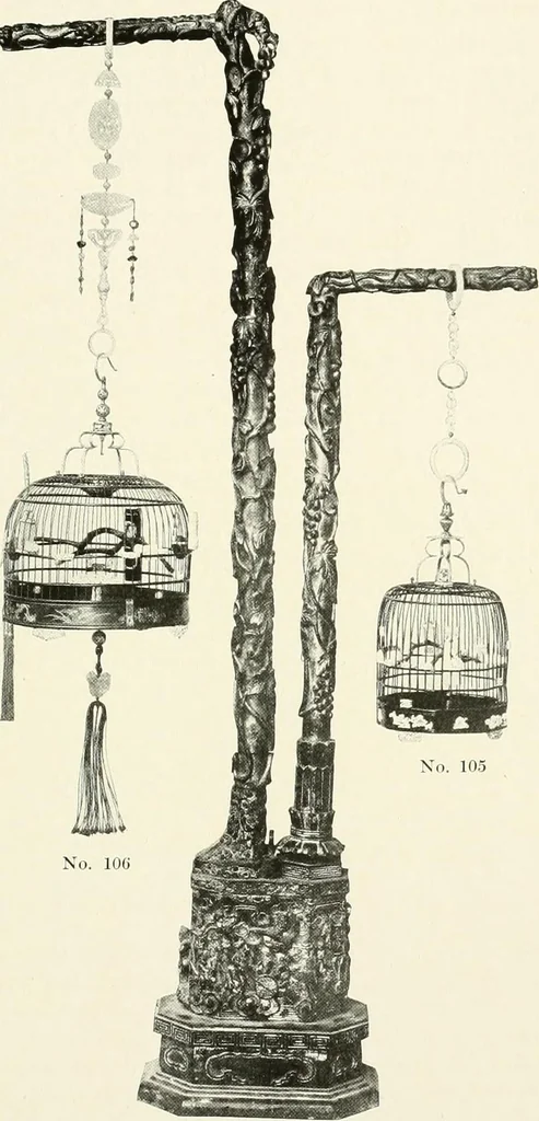 An illustration from Illustrated catalogue of a remarkable collection of ancient oriental imperial treasures of rare artistic distinction, recently procured in China and Japan, to be sold at unrestricted public sale by direction of the well-known firm of Messrs. Yamanaka & Co. .., 1916, leaf 76