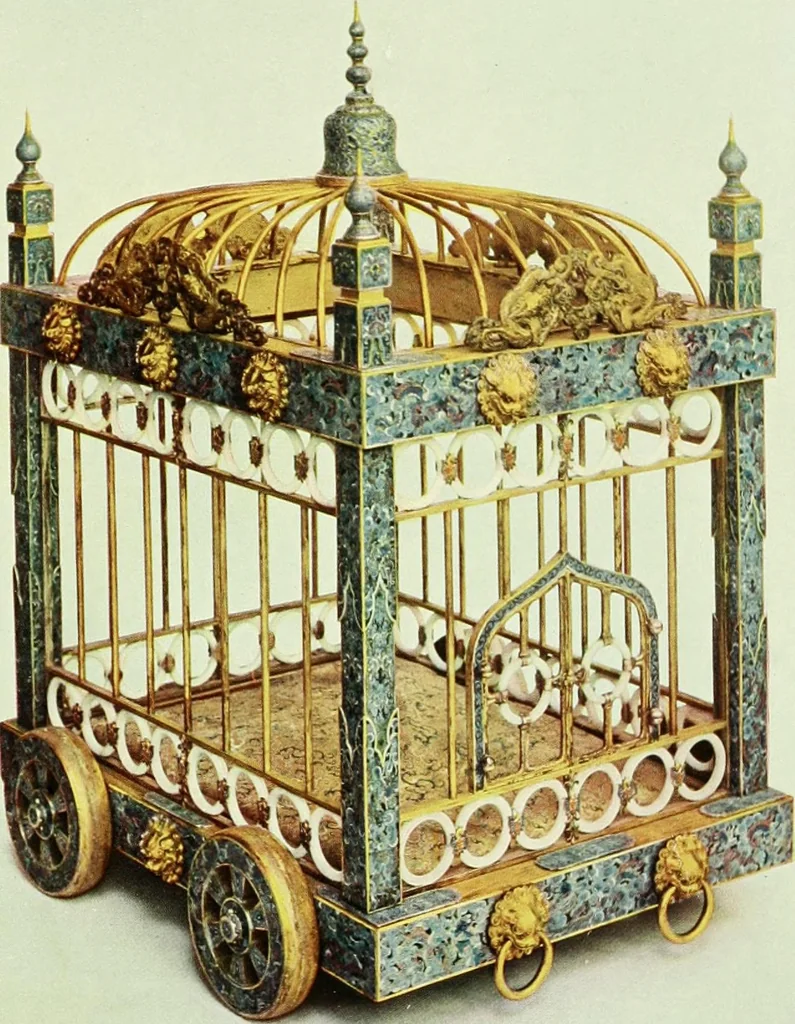 An illustration from Illustrated catalogue of a remarkable collection of ancient oriental imperial treasures of rare artistic distinction, recently procured in China and Japan, to be sold at unrestricted public sale by direction of the well-known firm of Messrs. Yamanaka & Co. .., 1916, leaf 92