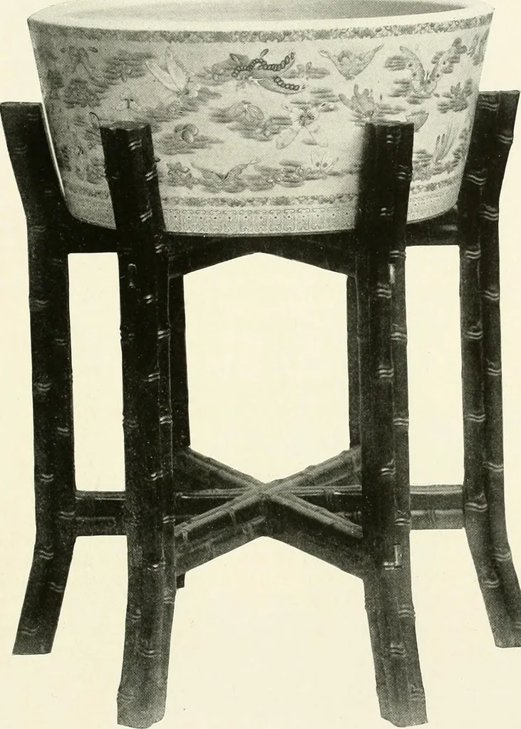 An illustration from Illustrated catalogue of a remarkable collection of ancient oriental imperial treasures of rare artistic distinction, recently procured in China and Japan, to be sold at unrestricted public sale by direction of the well-known firm of Messrs. Yamanaka & Co. .., 1916, leaf 96