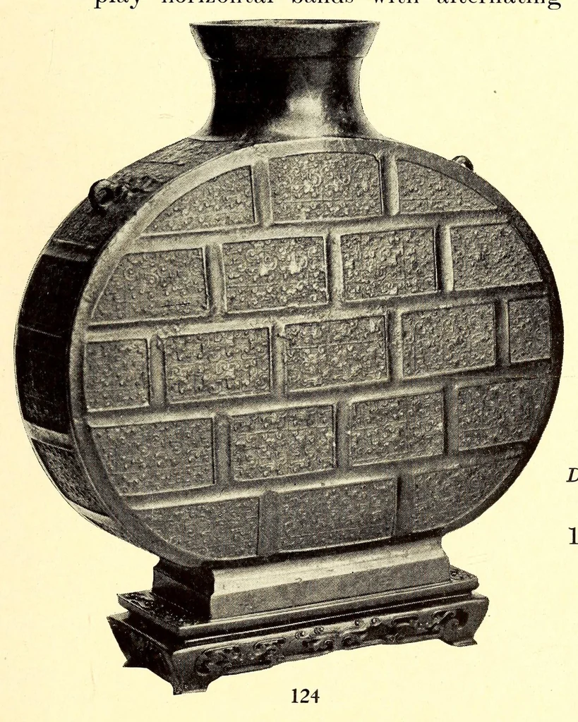 An illustration from Illustrated catalogue of a remarkable collection of early Chinese pottery porcelains and bronzes of the Han, T'Ang, Sung, Yuan and Ming dynasties including many mortuary objects which rank in archaeological importance with the specimens found in Egyptian tombs, and other rare objects which are of uncommon interest to connoisseurs, amateurs and art institutions, 1912, leaf 73