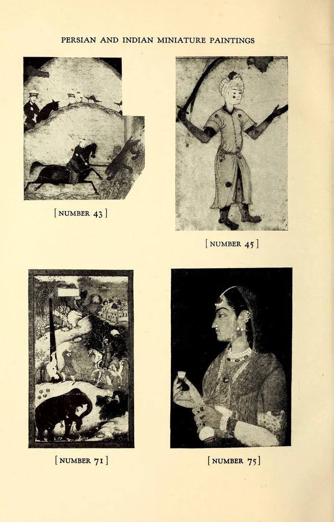An illustration from An Illustrated Catalogue of Selections from the Alexandre-Rosenberg Collection, Early Egyptian Art Primitive Chinese Bronzes Cubist Paintings and Sculptures Persian Miniature Paintings, 1918, leaf 32