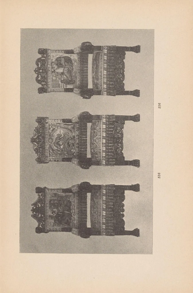 An illustration from Illustrated catalogue of the important collection of art treasures formed by his excellency the late Baron Speck von Sternburg, German ambassador to the United States .., 1909, leaf 129