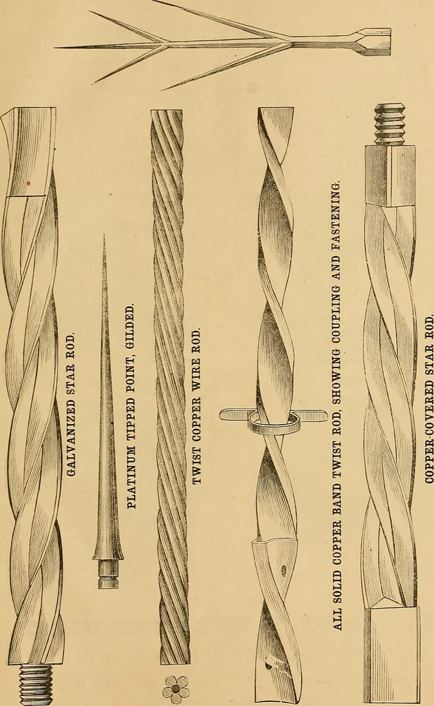 An illustration from Illustrated catalogue and price list of copper weather vanes, bannerets and finials / manufactured by A.B. & W.T. Westervelt., 1883, leaf 102