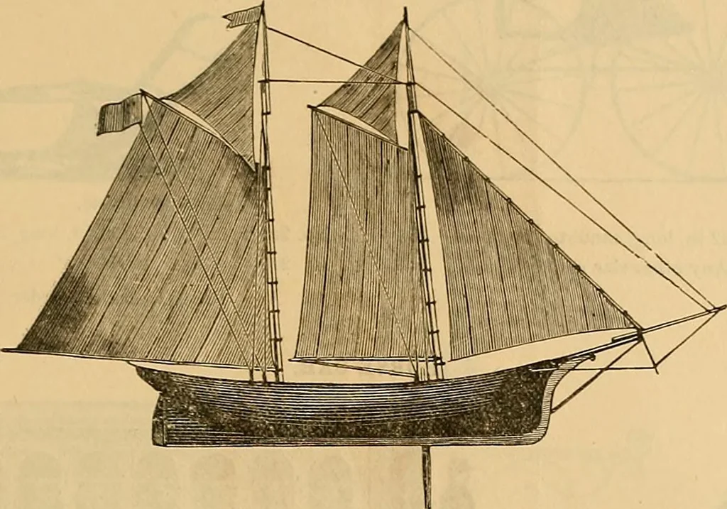An illustration from Illustrated catalogue and price list of copper weather vanes, bannerets and finials / manufactured by A.B. & W.T. Westervelt., 1883, leaf 50
