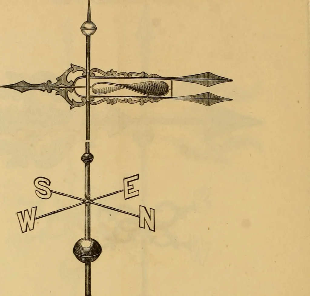 An illustration from Illustrated catalogue and price list of copper weather vanes, bannerets and finials / manufactured by A.B. & W.T. Westervelt., 1883, leaf 91