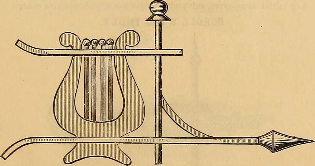 An illustration from Illustrated catalogue and price list of copper weather vanes, bannerets and finials / manufactured by A.B. & W.T. Westervelt., 1883, leaf 92