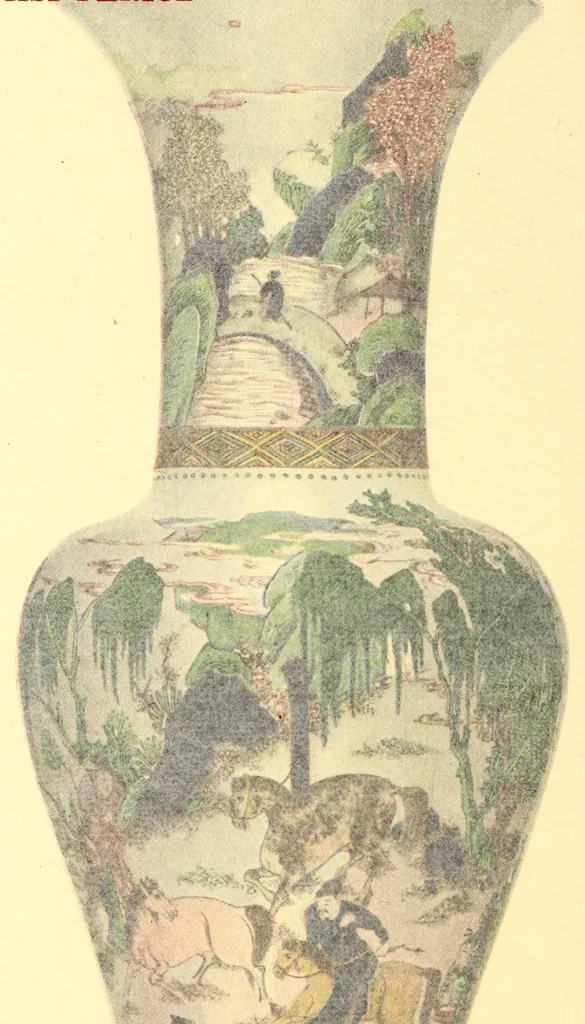 An illustration from Illustrated catalogue of antique oriental porcelains : Collected by an amateur of New York, 1914, leaf 106