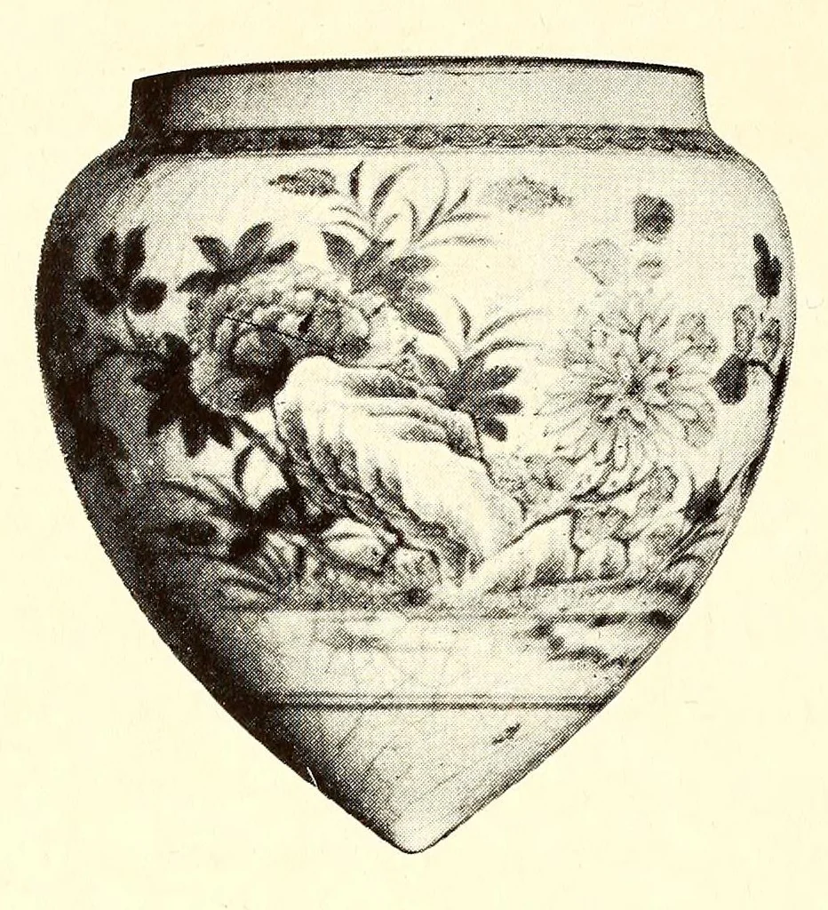 An illustration from Illustrated catalogue of antique oriental porcelains : Collected by an amateur of New York, 1914, leaf 28