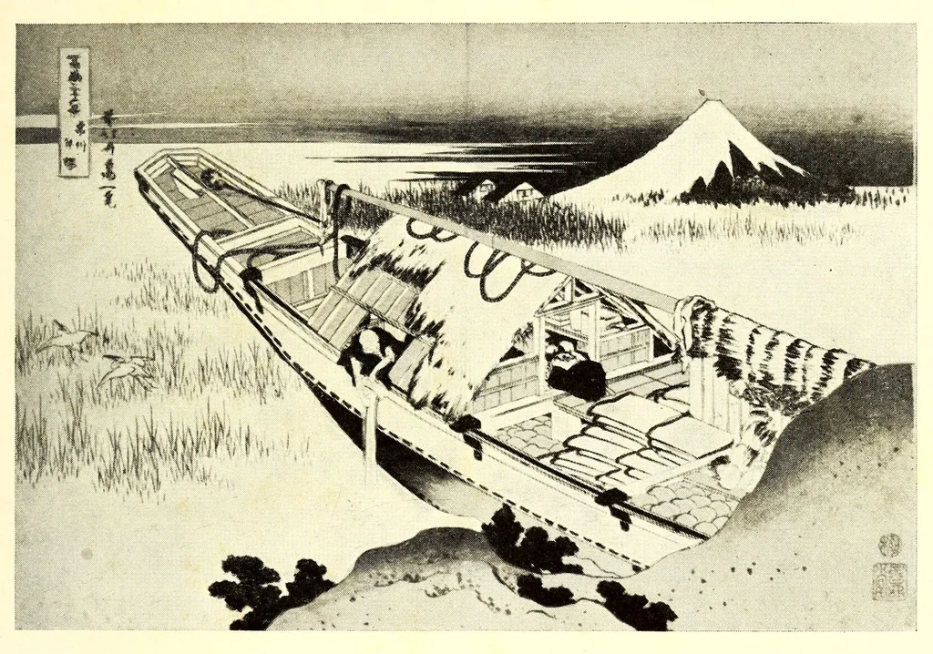 An illustration from Illustrated Catalogue of an Exceptionally Important Collection of Rare and Valuable Japanese Color Prints together with a Few Paintings of the Ukioye School : the Property of Arthur Davison Ficke, Author of "Chats on Japanese Prints", "Twelve Japanese Painters", etc, etc, 1920, leaf 221