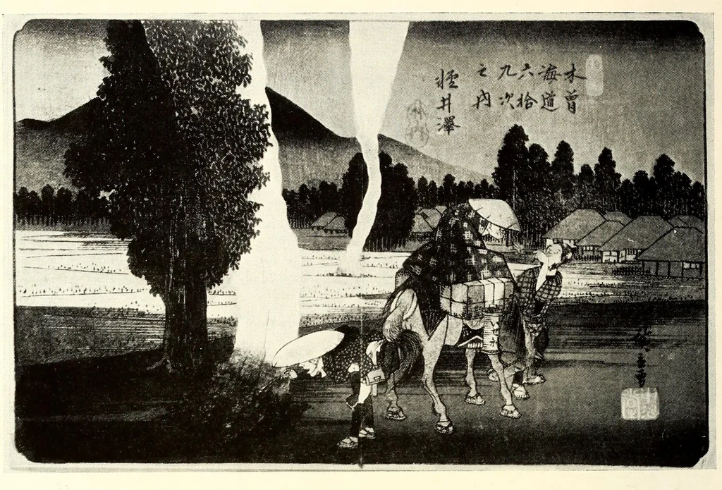 An illustration from Illustrated Catalogue of an Exceptionally Important Collection of Rare and Valuable Japanese Color Prints together with a Few Paintings of the Ukioye School : the Property of Arthur Davison Ficke, Author of "Chats on Japanese Prints", "Twelve Japanese Painters", etc, etc, 1920, leaf 278