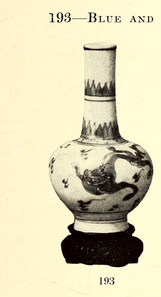An illustration from Illustrated catalogue of the beautiful old Chinese porcelains comprising the extraordinary private collection : formed by Mr. S.S. Carvalho, 1914, leaf 63