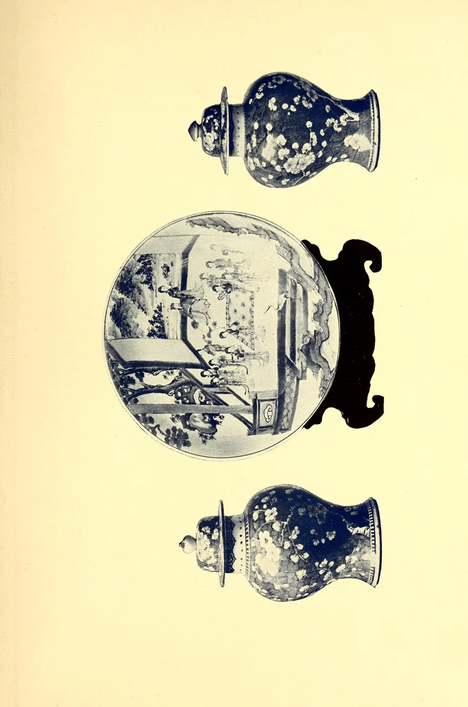 An illustration from Illustrated catalogue of the very important collection of rare and beautiful old Chinese porcelains, jades and other choice cabinet specimens : collected by the late Edward Wassermann of New York City, 1916, leaf 171