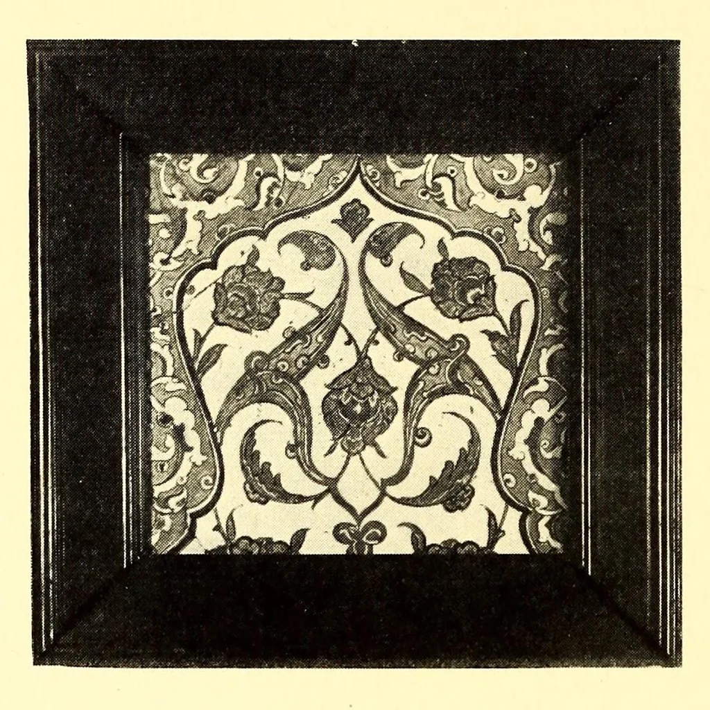 An illustration from Illustrated catalogue of Mr. Thomas B. Clarke's remarkable gathering of rare plates of many nations and beautiful old textiles, 1916, leaf 152