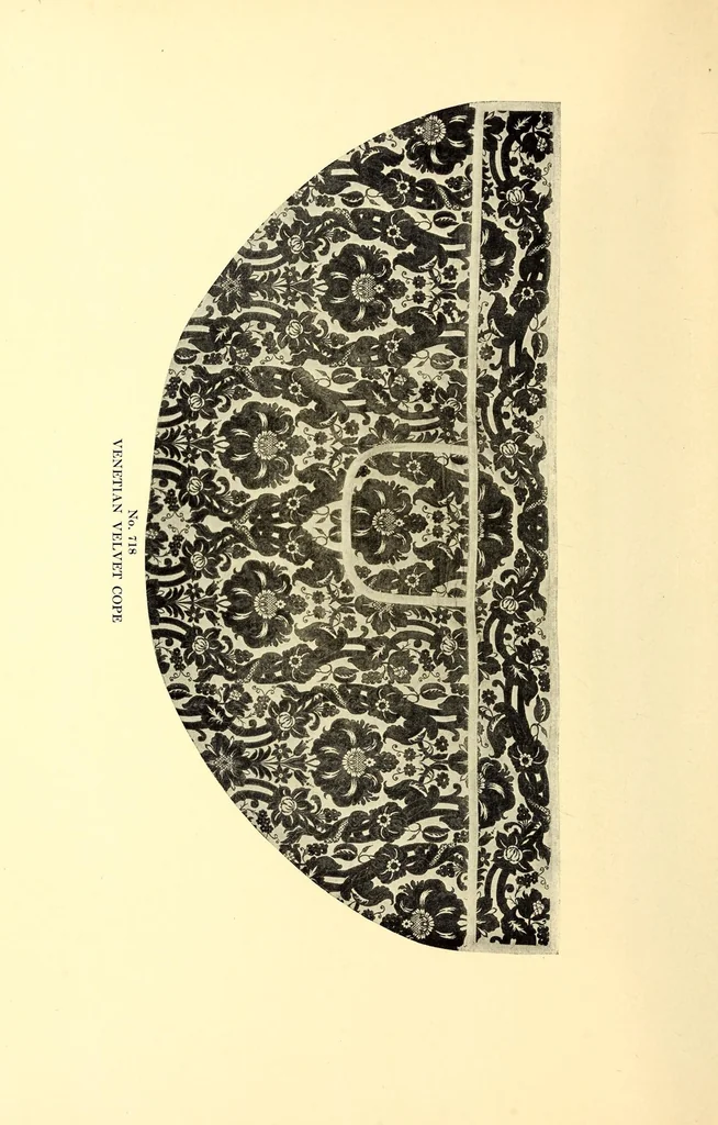 An illustration from Illustrated catalogue of Mr. Thomas B. Clarke's remarkable gathering of rare plates of many nations and beautiful old textiles, 1916, leaf 220