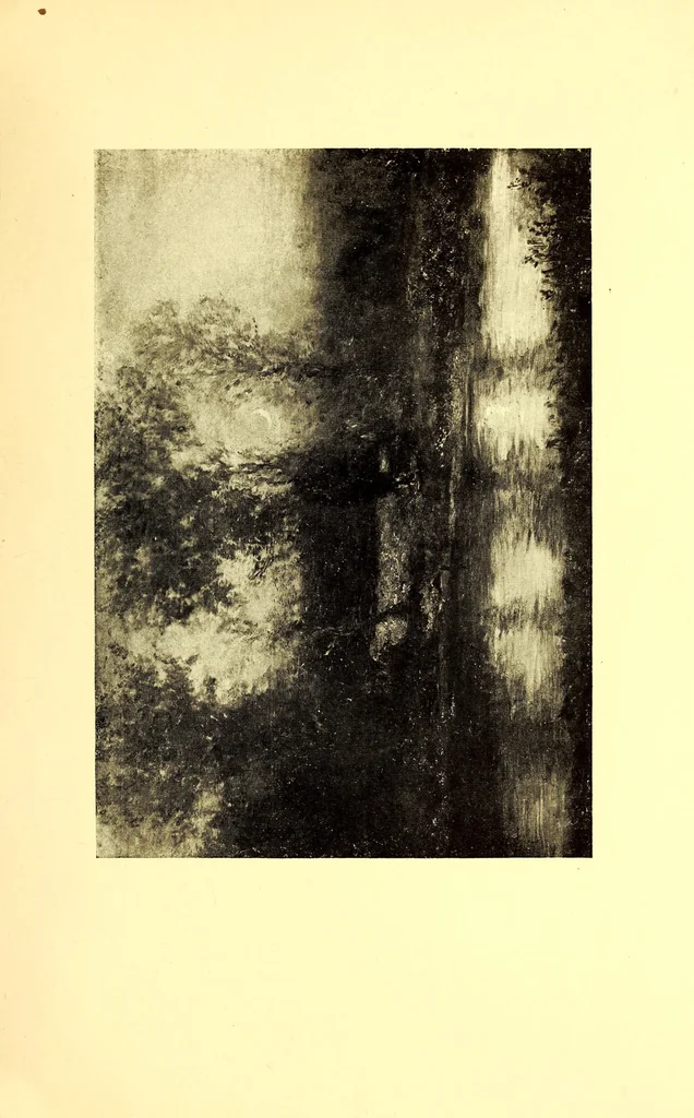 An illustration from Illustrated catalogue of the very notable collection of American paintings formed during the past twenty-five years : by Dr. Alexander C. Humphreys President of Stevens Institute, 1917, leaf 115