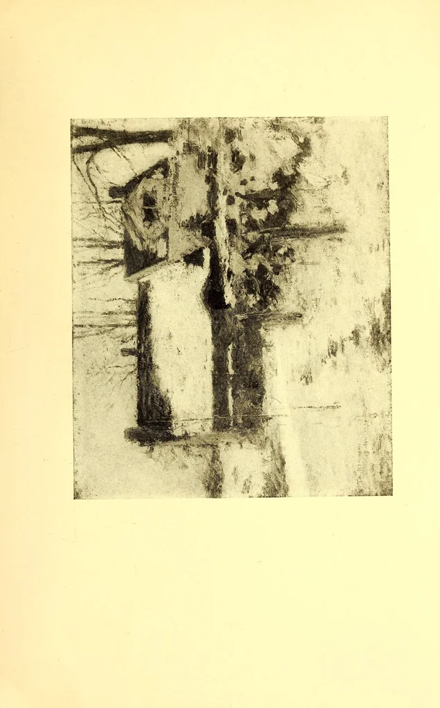 An illustration from Illustrated catalogue of the very notable collection of American paintings formed during the past twenty-five years : by Dr. Alexander C. Humphreys President of Stevens Institute, 1917, leaf 143
