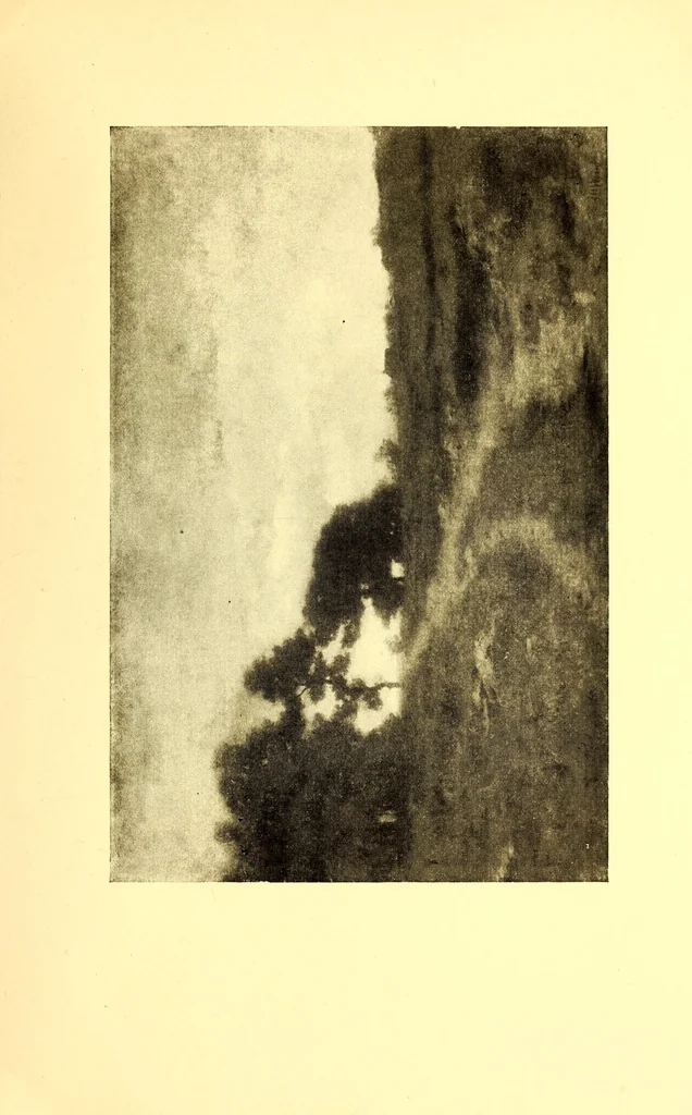 An illustration from Illustrated catalogue of the very notable collection of American paintings formed during the past twenty-five years : by Dr. Alexander C. Humphreys President of Stevens Institute, 1917, leaf 155