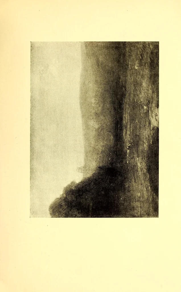 An illustration from Illustrated catalogue of the very notable collection of American paintings formed during the past twenty-five years : by Dr. Alexander C. Humphreys President of Stevens Institute, 1917, leaf 175