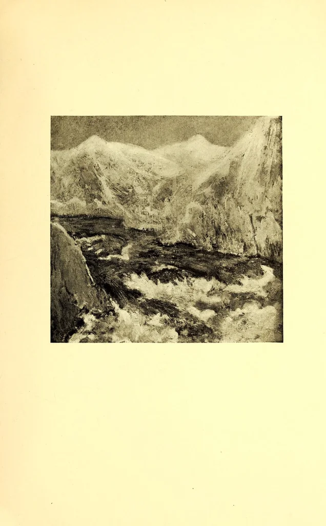 An illustration from Illustrated catalogue of the very notable collection of American paintings formed during the past twenty-five years : by Dr. Alexander C. Humphreys President of Stevens Institute, 1917, leaf 185