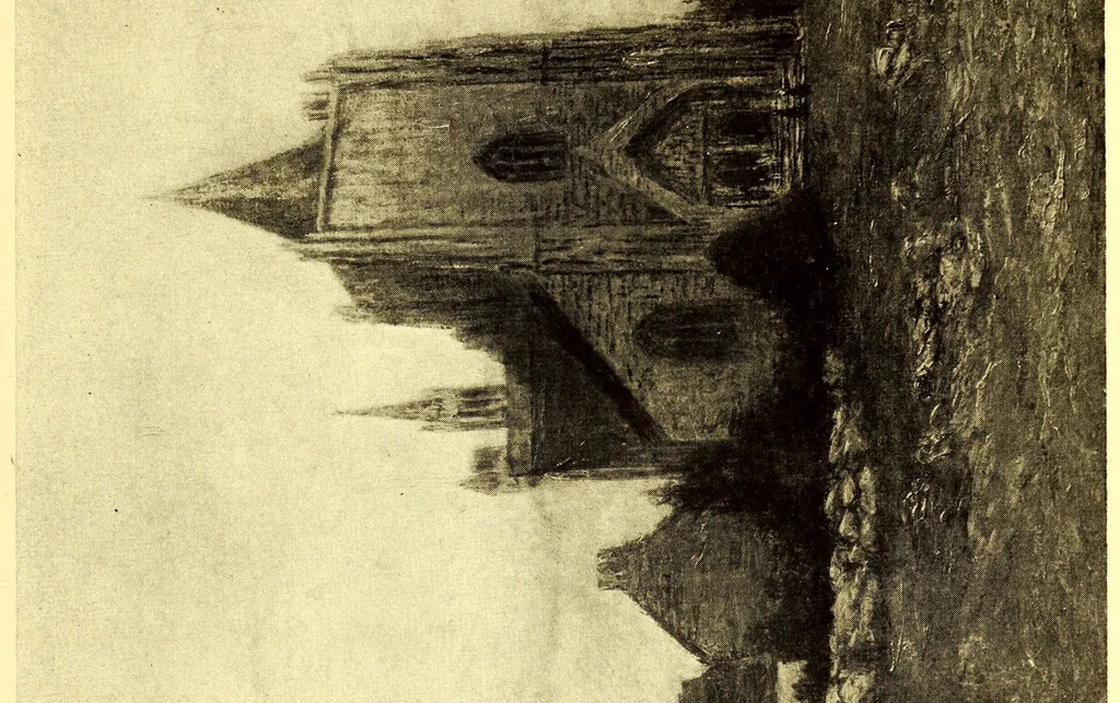An illustration from Illustrated catalogue of the very notable collection of American paintings formed during the past twenty-five years : by Dr. Alexander C. Humphreys President of Stevens Institute, 1917, leaf 211