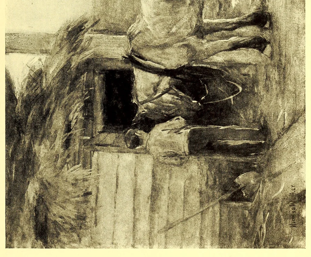 An illustration from Illustrated catalogue of the very notable collection of American paintings formed during the past twenty-five years : by Dr. Alexander C. Humphreys President of Stevens Institute, 1917, leaf 25