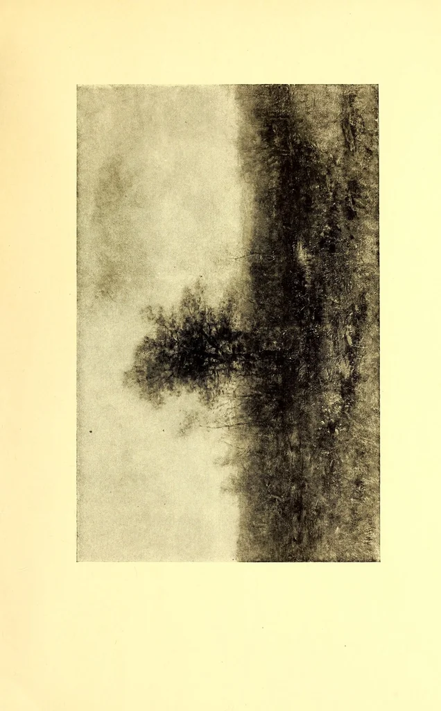 An illustration from Illustrated catalogue of the very notable collection of American paintings formed during the past twenty-five years : by Dr. Alexander C. Humphreys President of Stevens Institute, 1917, leaf 33