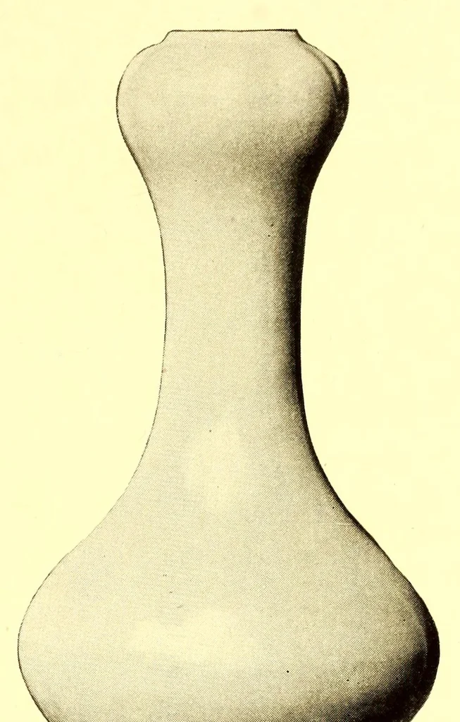 An illustration from Illustrated catalogue of the important and interesting collection of beautiful pottery vases of Eastern origin dating from the sixth century B.C. to the eighteenth century A.D. : being the collection of the widely known connoisseur Mr. Thomas B. Clarke of New York City, 1917, leaf 95