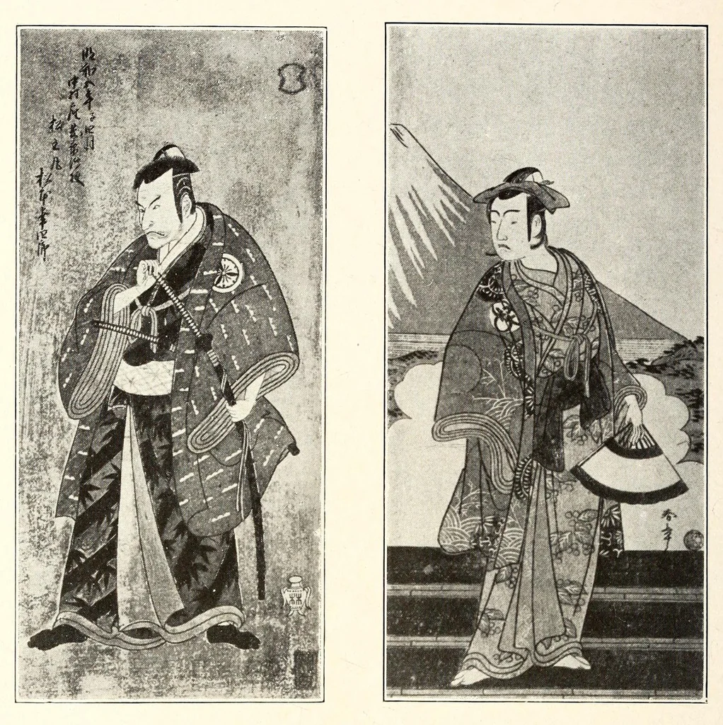 An illustration from Illustrated Catalogue of Japanese Color Prints, The Famous Collection of the Late Alexis Rouart of Paris, France together with a Selection from the Collection of the Vicomte de Sartiges and a Few Prints from Another Parisian Collection, 1922, leaf 170