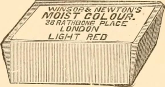An illustration from Illustrated catalogue and price list of artists' materials, gold points, bronze powders, metallics, metal leaf,, 1897, leaf 109