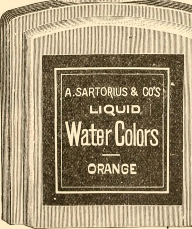 An illustration from Illustrated catalogue and price list of artists' materials, gold points, bronze powders, metallics, metal leaf,, 1897, leaf 113